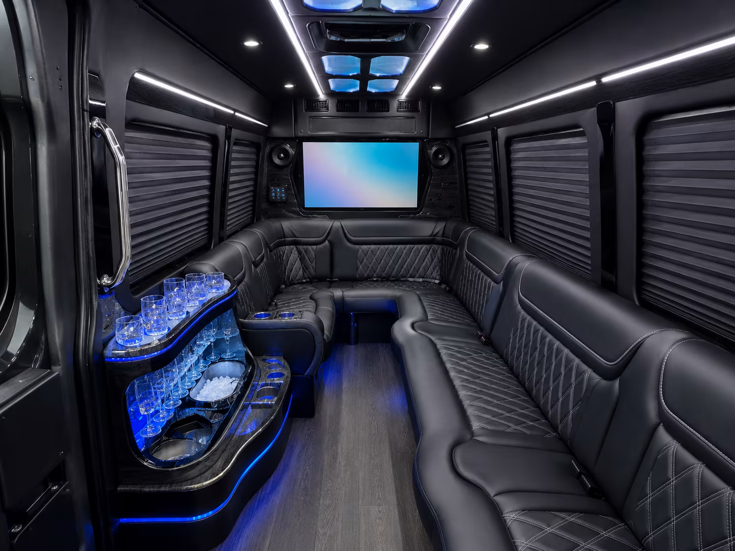 bus rentals for trade shows and business events at the edinburg civic center