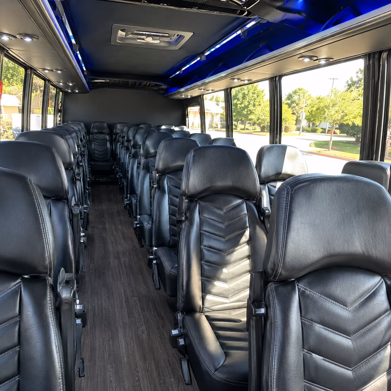 charter buses for corporate wine events and group tastings in edinburg