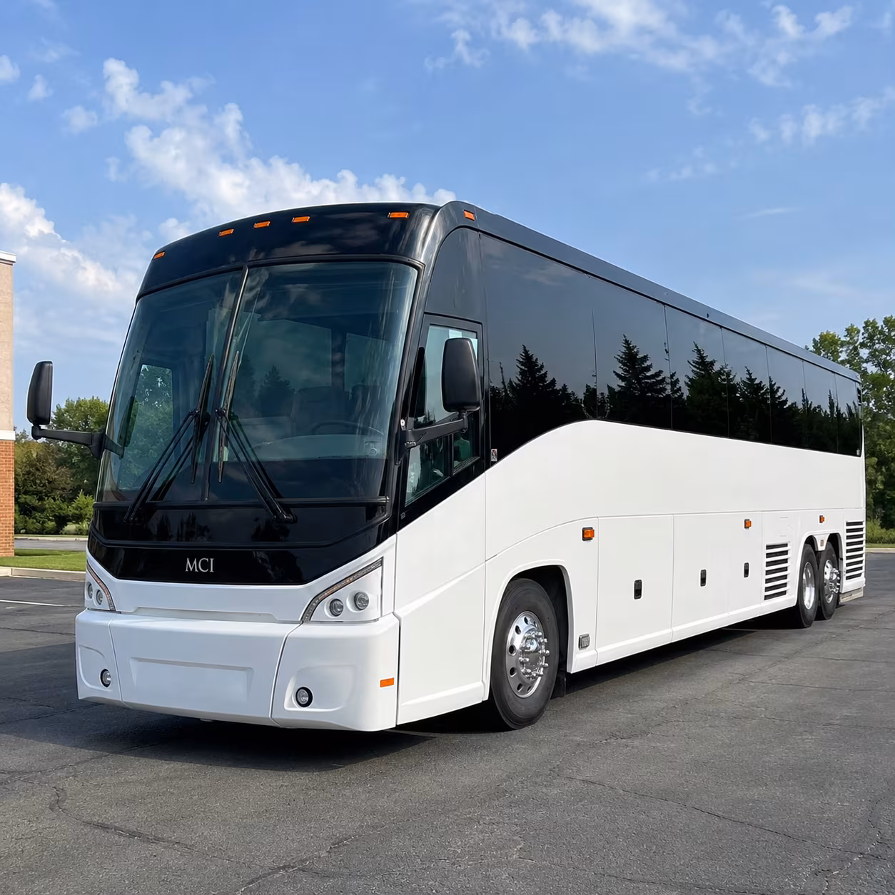 edinburg 56 passenger charter bus