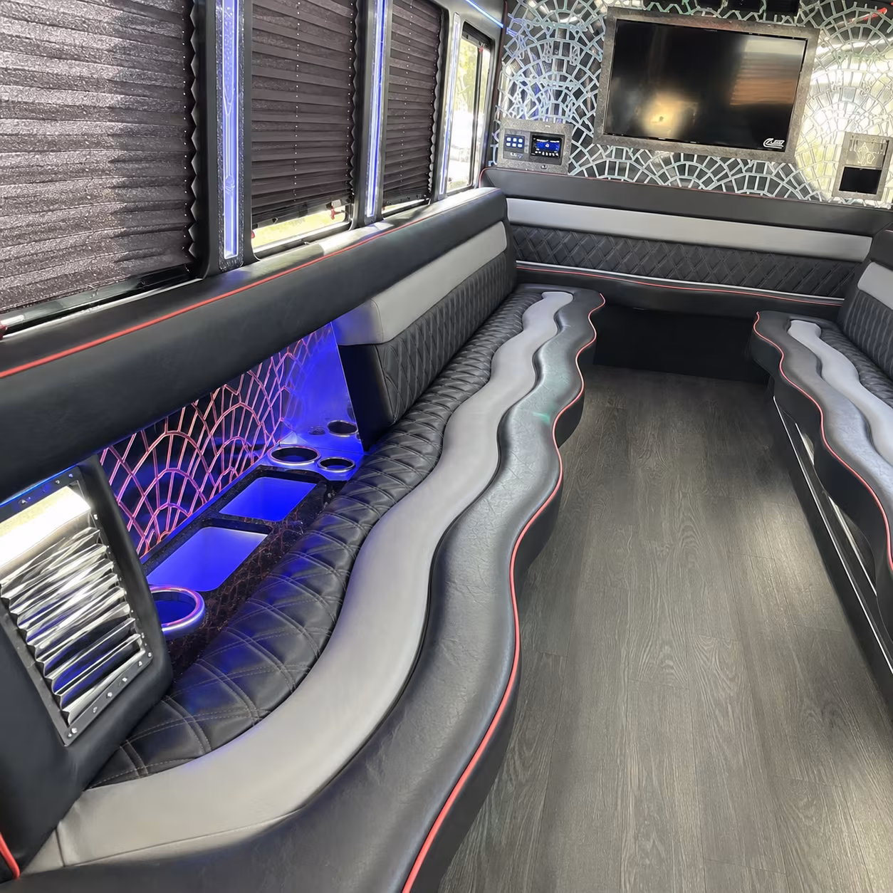 edinburg corporate event party bus rental