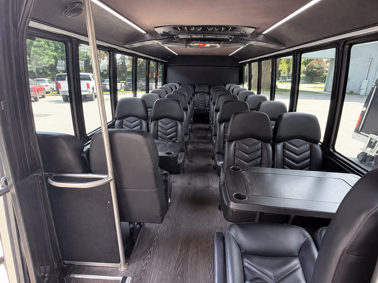 edinburg prom transportation onboard seating