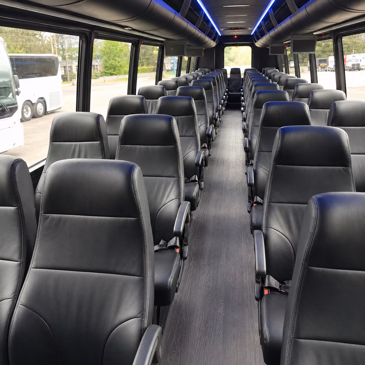 edinburg school event transportation onboard seating