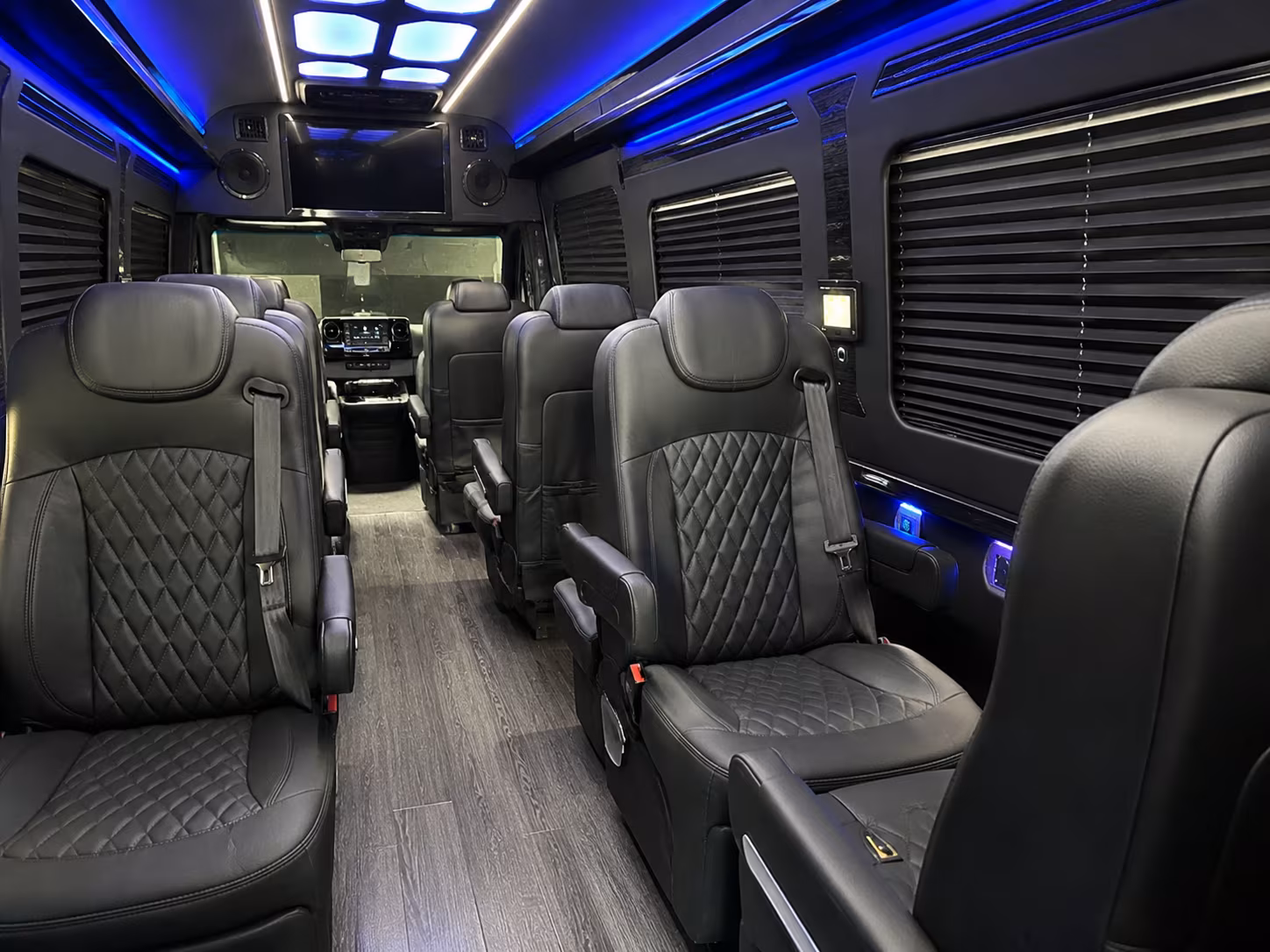 edinburg sprinter van with driver interior