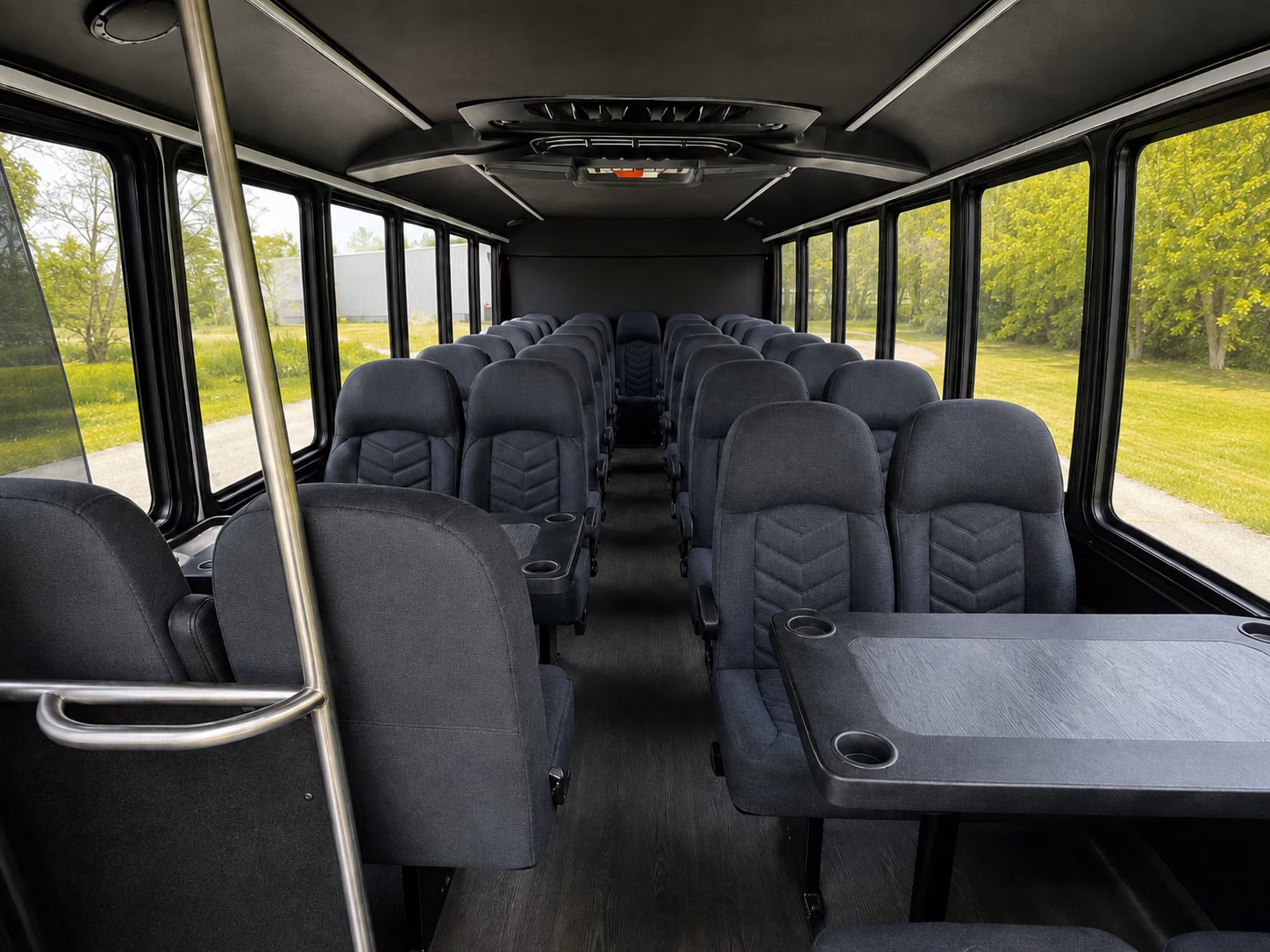 minibus rentals for edinburg wedding party transportation
